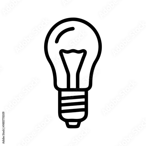 Icon of a Light Bulb