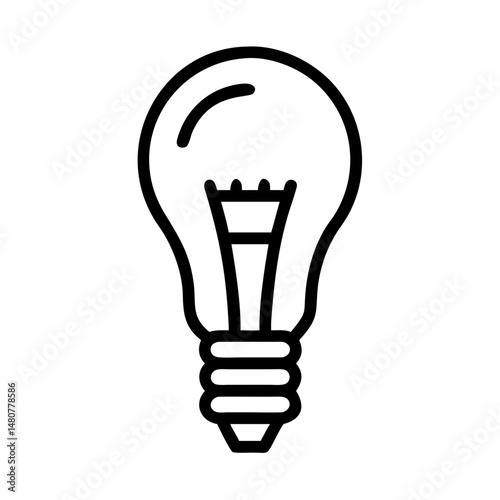 Icon of a Light Bulb
