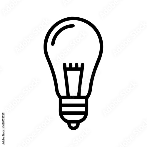 Icon of a Light Bulb
