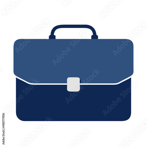 blue briefcase icon
