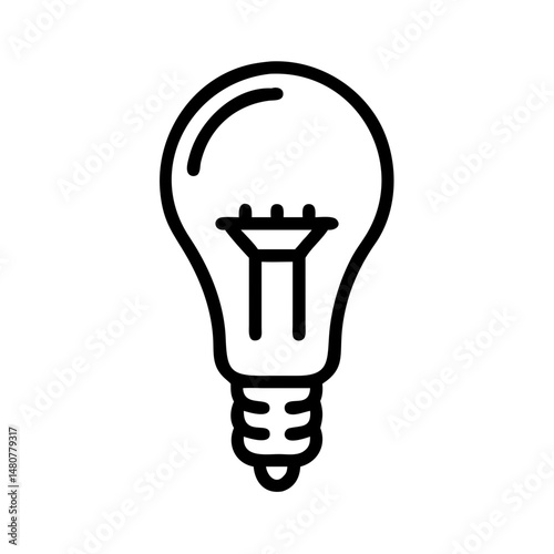 Icon of a Light Bulb