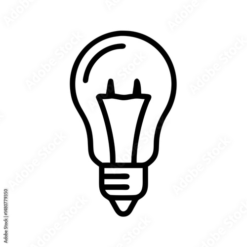 Icon of a Light Bulb