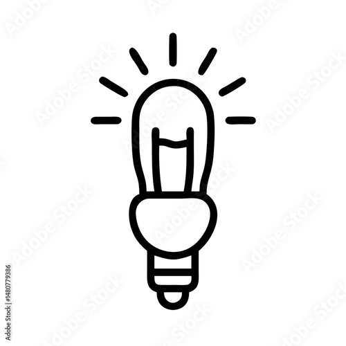 Icon of a Light Bulb