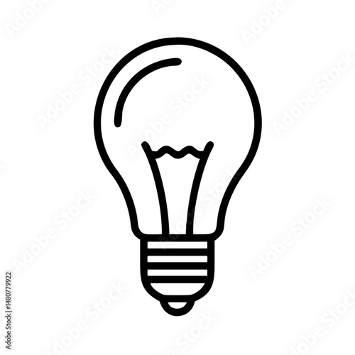 Icon of a Light Bulb