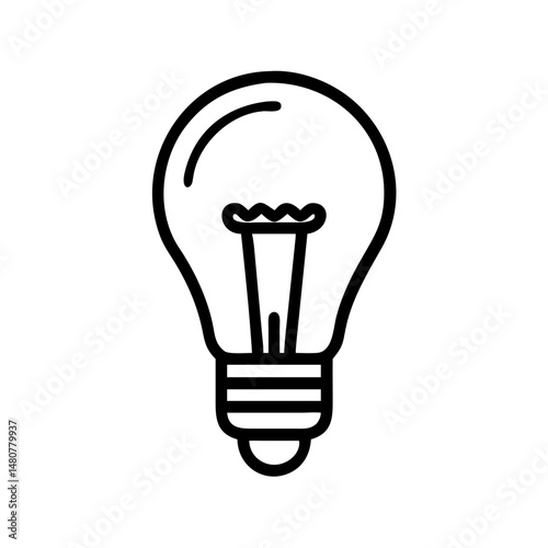 Icon of a Light Bulb