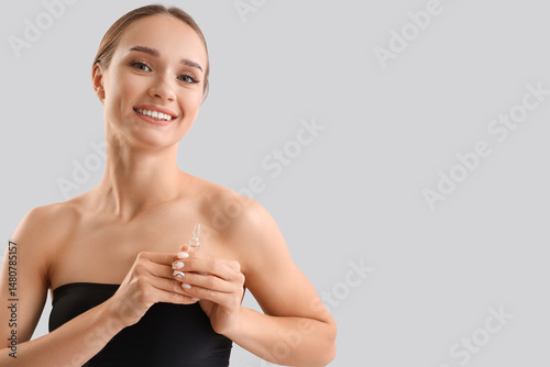 Beautiful young woman with ...
