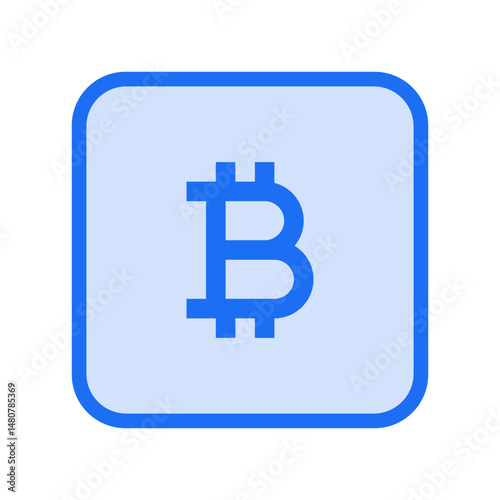 Currency Bitcoin Filled
