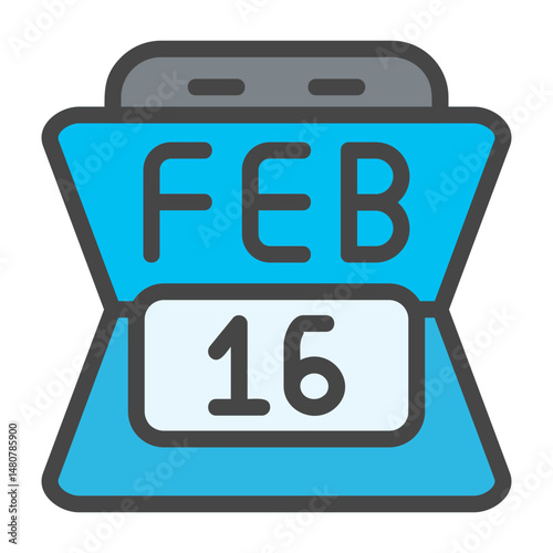 February 16 Icon