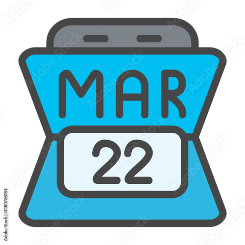 March 22 Icon