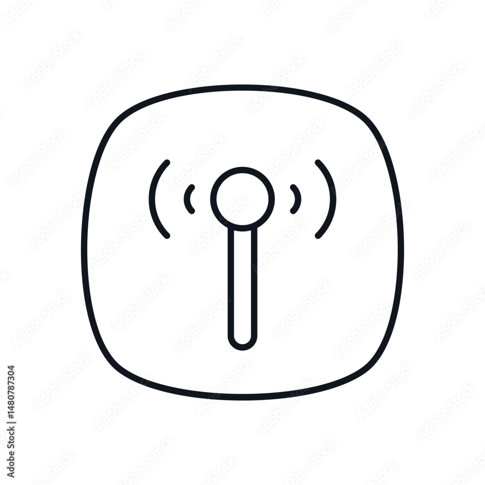 Antenna Vector icon Antenna Vector icon