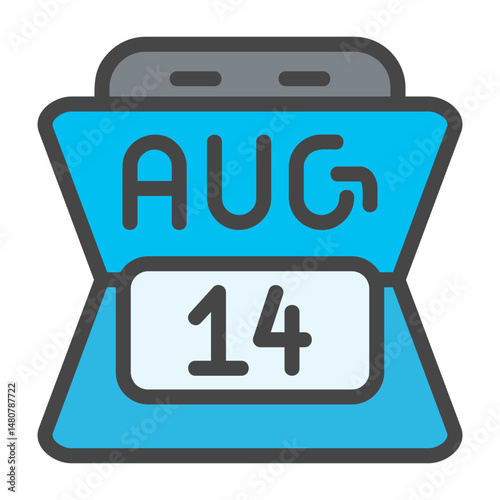 August 14 Icon