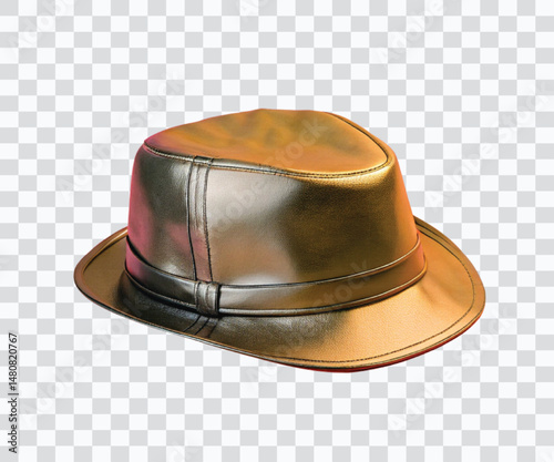 Leather boy Hat Western Fashion Accessory