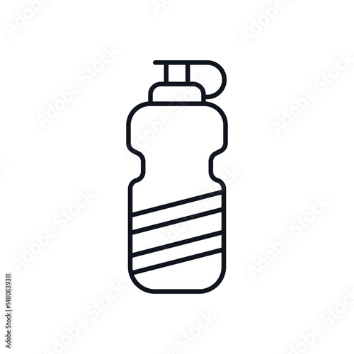 Sports Bottle Vector icon