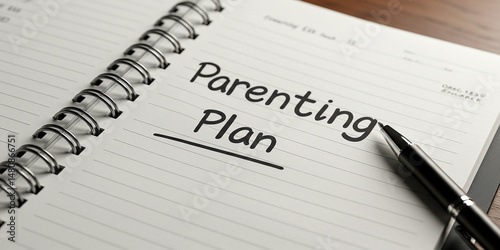 Parenting Plan Co parenting Schedule Guide for Parents and Families Family Time Planner Shared Custody Calendar Children