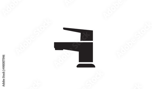 water tap isolated or Minimalist Water Tap