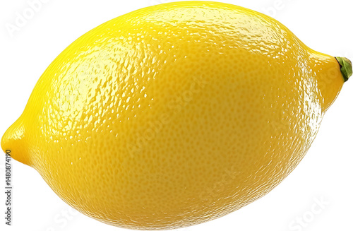 lemon isolated on white background