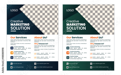 Creative business flyer design a4 flyer template perfact and modern vactor corporate flyer 2 colorful flyer design template business advertising vactor uniqe design.
