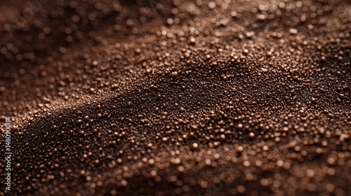Even Studio Lighting on Abstract Rich Dark Brown Velvet Texture Background 4 photo
