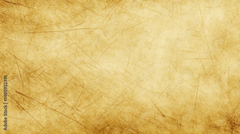 Obraz premium Ultra quality image of yellow-tinted grunge texture with soft scratches.