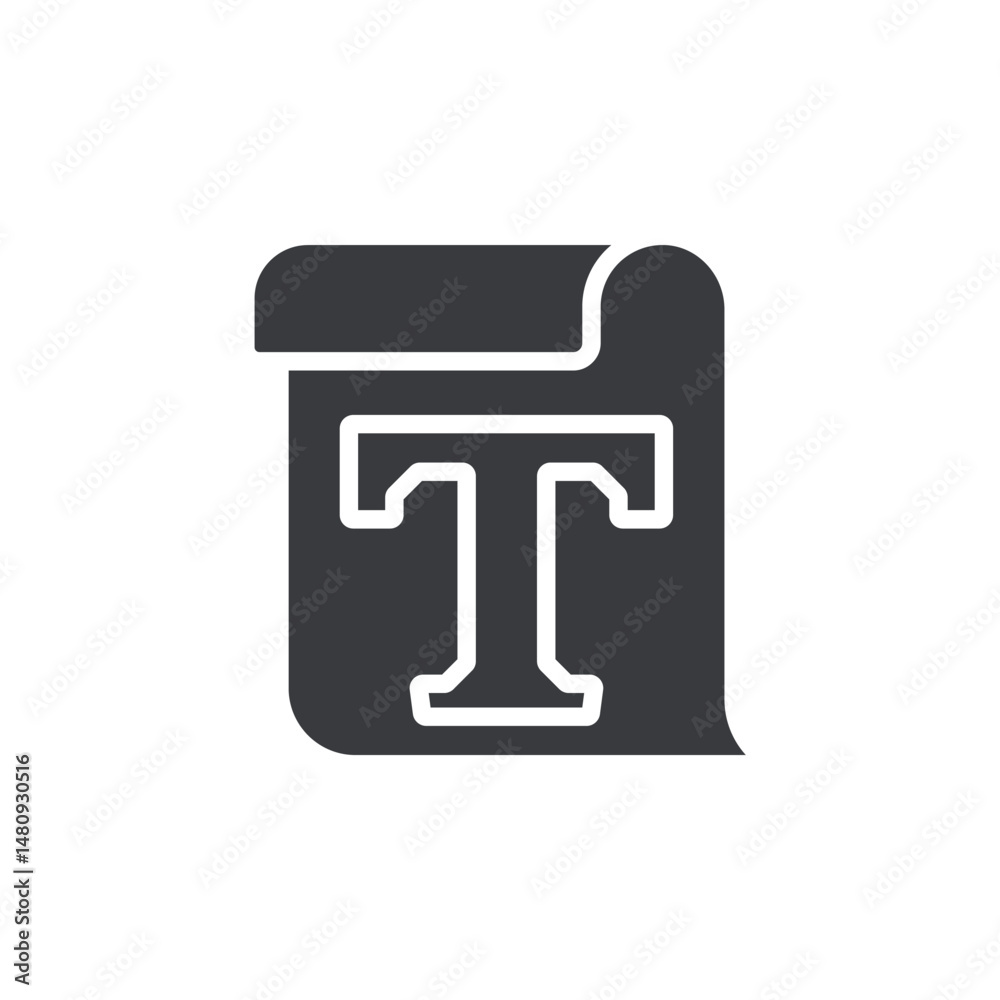 text icon collection .design style with background text icon collection .design style with background