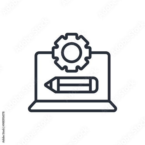 setting icon collection .design style with background