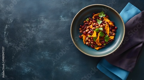 Delicious Three Bean Salad with Dried Apricots photo
