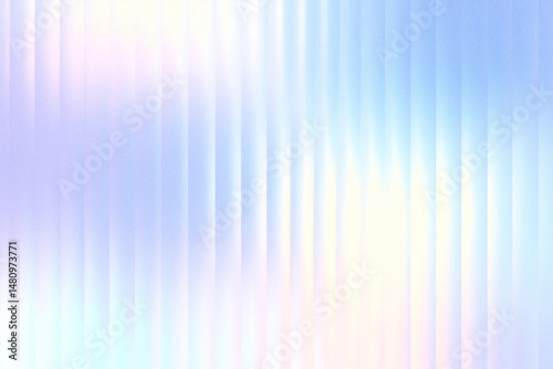 Pastel Fluted Glass Texture. Abstract Vertical Gradient Background.