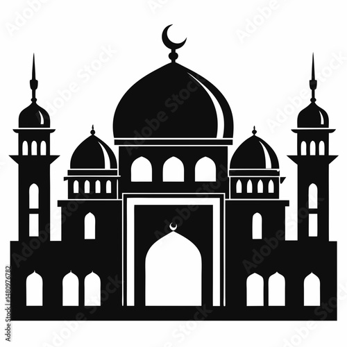 taj mahal vector