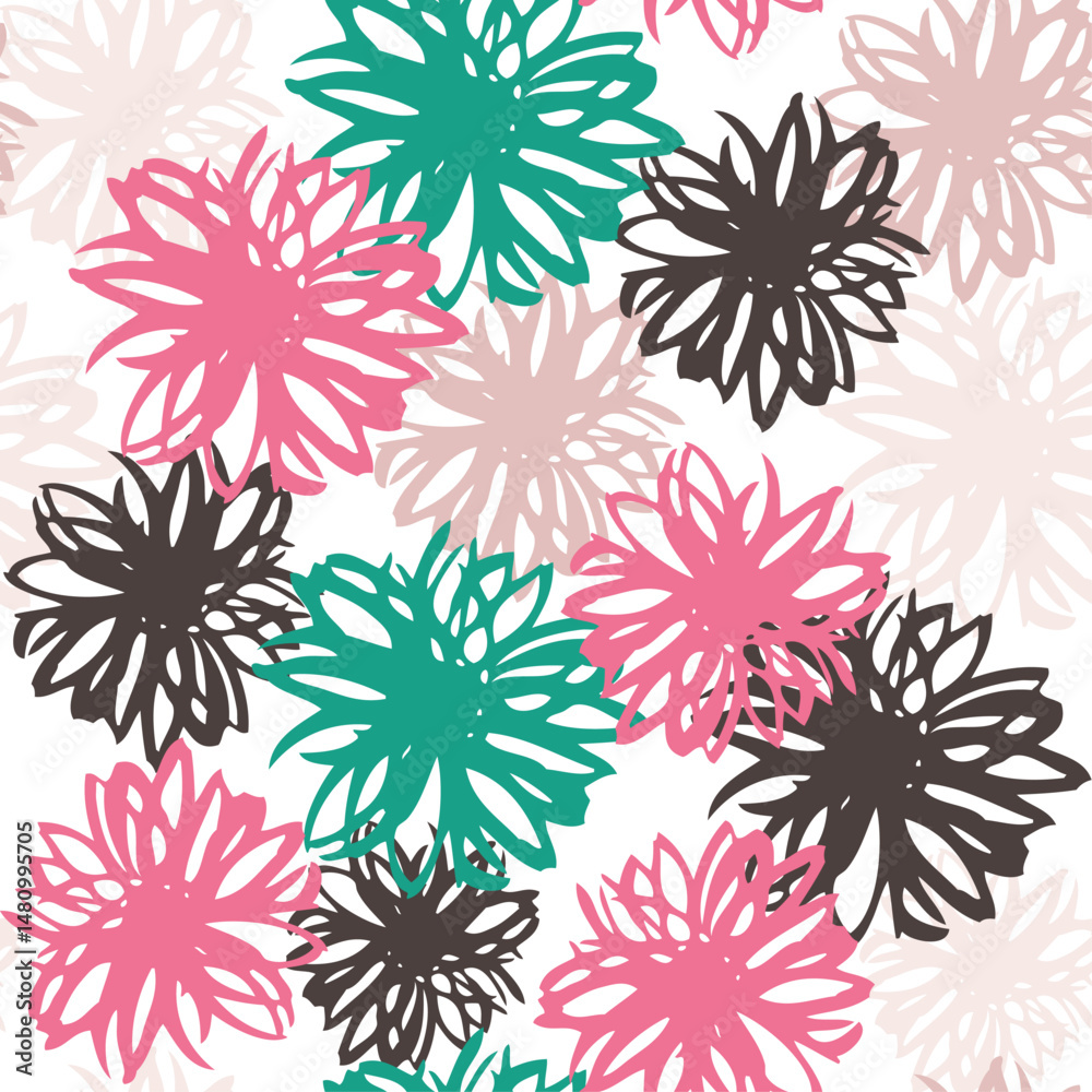 Fototapeta premium floral pattern