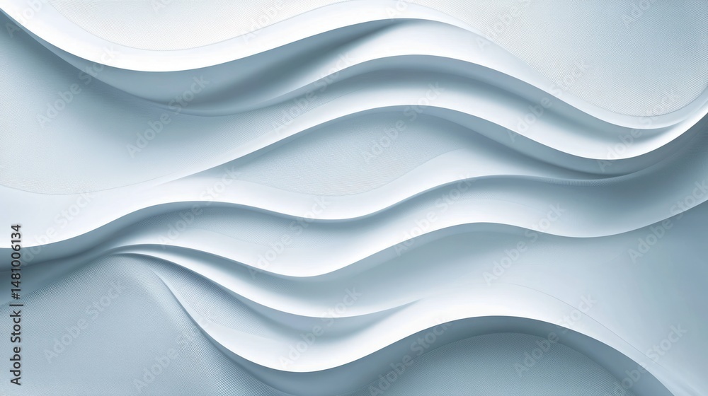 Obraz premium Abstract design featuring smooth, flowing curves.