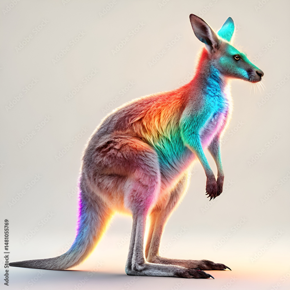 Fototapeta premium kangaroo in the wild