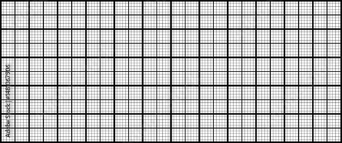Grid background inspired by millimeter graph paper. Clean layout with precise square lines for technical drawing, design planning, or stationery templates.