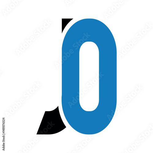 Letter jo vector Logo Design.