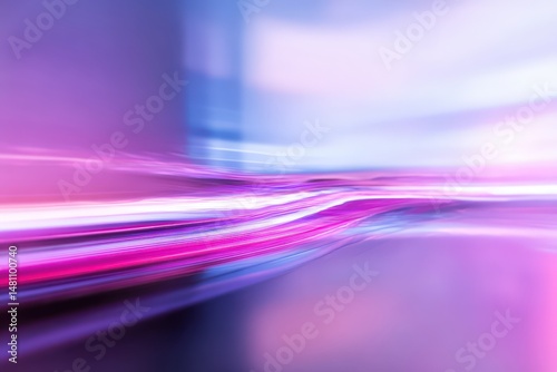 Abstract motion blur in vibrant pinks and purples.