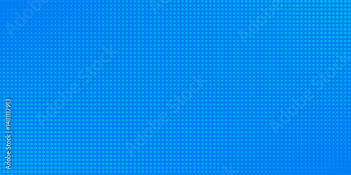 Blue comic pop-art halftone background vector
