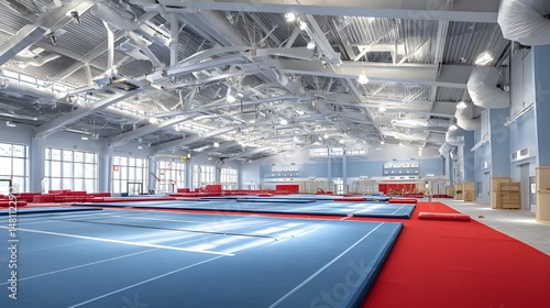 Elevate Competitive Rhythmic Gymnastics Routines on Professionally Engineered Floors with Premium Performance Mats and Standards