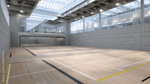 Step onto a regulation racquetball court with professionally marked service lines and championship level facilities