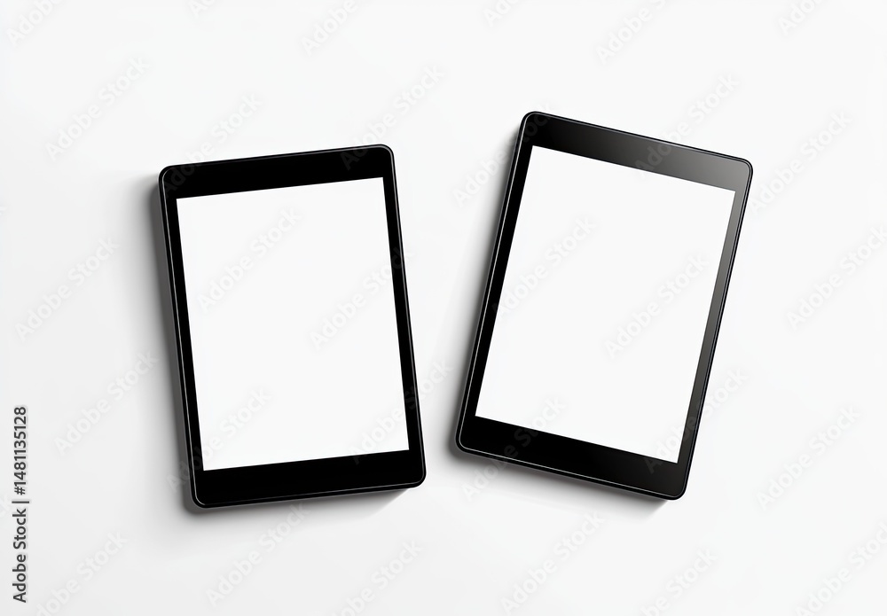custom made wallpaper toronto digitalTwo black tablets