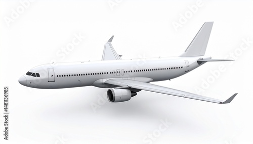 Boeing 747 In Flight Mockup