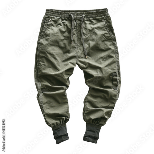Cuffed pants photography isolated fashion item studio setting close-up casual wear