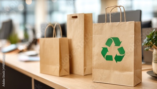 Eco-Friendly Paper Shopping Bags