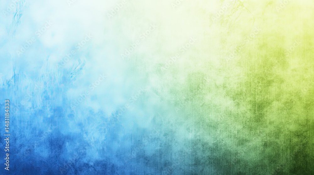 Obraz premium Beautiful Blue and Green Gradient Background