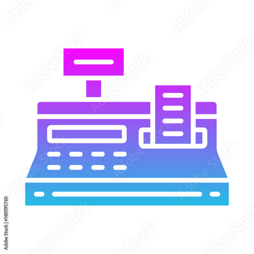 Cashier Machine Icon