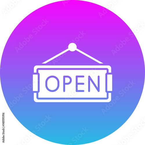 Open Tag Icon