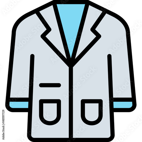 lab coat icon