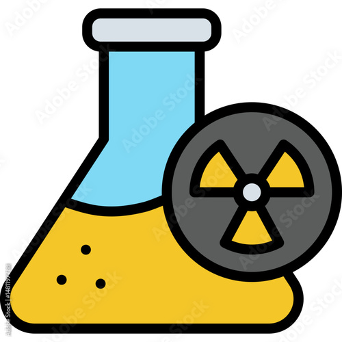 radiation fluid icon