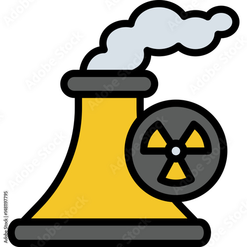 nuclear power plant icon
