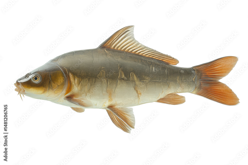 Fototapeta premium Common Carp Fish Image