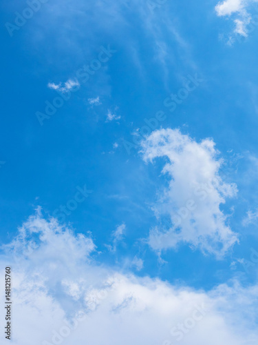5月の午後　印象的な青空と雲44