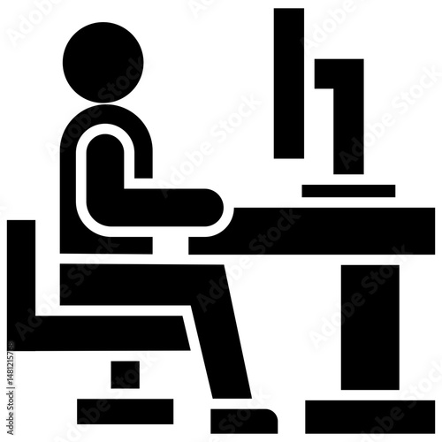 Office Worker Icon